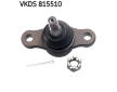 Zvislý/nosný čap SKF VKDS 815510