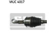 Hnací hřídel SKF VKJC 4017