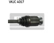 Hnací hřídel SKF VKJC 4017