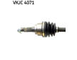 Hnací hřídel SKF VKJC 4071