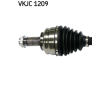 Hnací hřídel SKF VKJC 1209