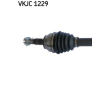 Hnací hřídel SKF VKJC 1229