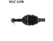 Hnací hřídel SKF VKJC 1498