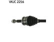 Hnací hriadeľ SKF VKJC 2216