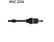 Hnací hriadeľ SKF VKJC 2216