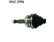 Hnací hřídel SKF VKJC 2996