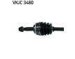 Hnací hřídel SKF VKJC 3480