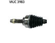 Hnací hřídel SKF VKJC 3983
