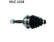 Hnací hřídel SKF VKJC 4318