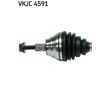 Hnací hriadeľ SKF VKJC 4591