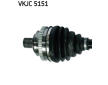 Hnací hřídel SKF VKJC 5151