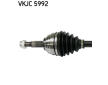 Hnací hriadeľ SKF VKJC 5992