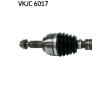 Hnací hřídel SKF VKJC 6017