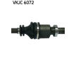 Hnací hriadeľ SKF VKJC 6072