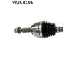 Hnací hriadeľ SKF VKJC 6106