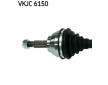 Hnací hřídel SKF VKJC 6150