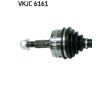 Hnací hriadeľ SKF VKJC 6161