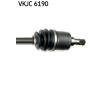 Hnací hřídel SKF VKJC 6190