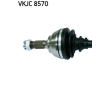 Hnací hřídel SKF VKJC 8570