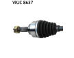 Hnací hriadeľ SKF VKJC 8637