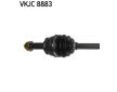 Hnací hřídel SKF VKJC 8883