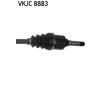Hnací hřídel SKF VKJC 8883