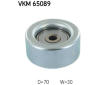 Vratna/vodici kladka, klinovy zebrovy remen SKF VKM 65089