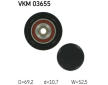 Voľnobeżka alternátora SKF VKM 03655