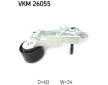 Vratná/vodicí kladka, ozubený řemen SKF VKM 26055