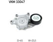 Napínák, žebrovaný klínový řemen SKF VKM 33047