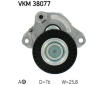 Napínák, žebrovaný klínový řemen SKF VKM 38077