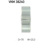 Vratná/vodicí kladka, klínový žebrový řemen SKF VKM 38240
