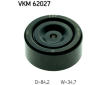 Napinák rebrovaného klinového remeňa SKF VKM 62027