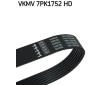 ozubený klínový řemen SKF VKMV 7PK1752 HD