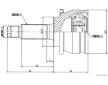 Sada kloubů, hnací hřídel HERTH+BUSS JAKOPARTS J2827015