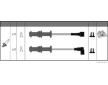 Sada kabelů pro zapalování HERTH+BUSS JAKOPARTS J5387004