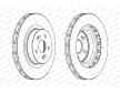 Brzdový kotouč FERODO DDF1524C-1