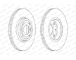Brzdový kotouč FERODO DDF1978