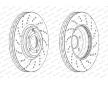 Brzdový kotouč FERODO DDF2054C-1