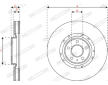 Brzdový kotouč FERODO DDF2774LC-1