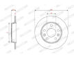 Brzdový kotouč FERODO DDF3046C