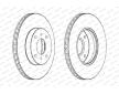 Brzdový kotouč FERODO DDF959