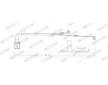 indikátor opotřebení brzdového obložení desek FERODO Meritor D-ELSA 2 CROSSWAY 390mm