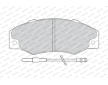 Sada brzdových destiček, kotoučová brzda FERODO FDB534