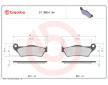 Sada brzdových destiček, kotoučová brzda BREMBO 07BB04SA