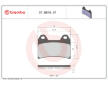 Sada brzdových destiček, kotoučová brzda BREMBO 07BB1907