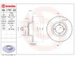 Brzdový kotouč BREMBO 08.1757.20