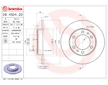 Brzdový kotouč BREMBO 08.4504.20