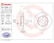 Brzdový kotouč BREMBO 08.5085.14