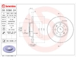 Brzdový kotouč BREMBO 08.5086.21